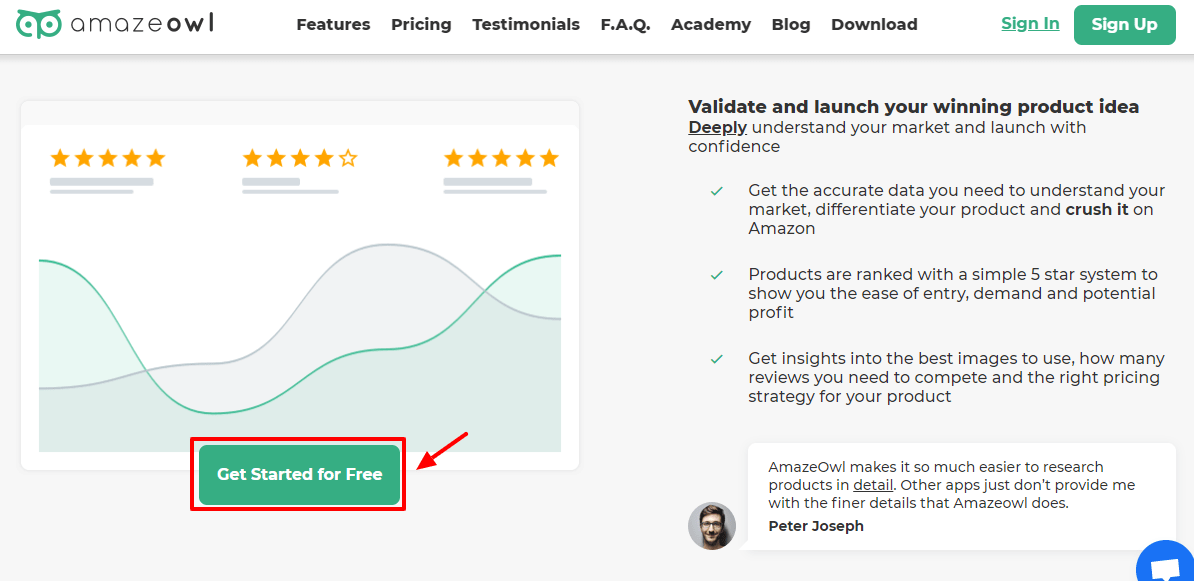 Amazeowl Features comparison